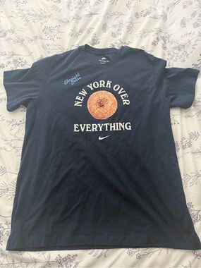 Nike Men’s Navy Graphic 'New York Over Everything' Tee